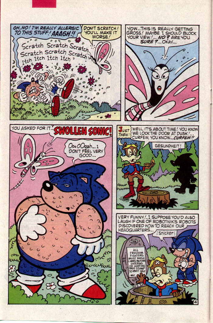 Sonic - Archie Adventure Series April 1994 Page 4